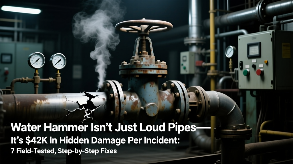 Water Hammer Isn’t Just Loud Pipes—It’s $42K in Hidden Damage Per Incident: 7 Field-Tested, Step-by-Step Ways to Prevent Water Hammer in Valve Systems (Backed by ASME B31.4 & NFPA 20)