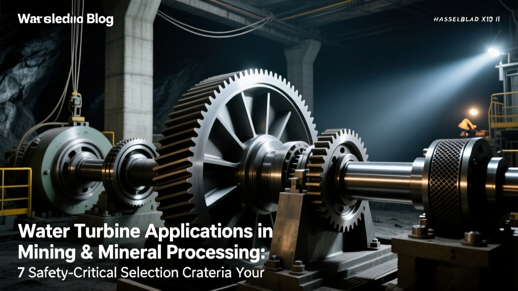 Water Turbine Applications in Mining & Mineral Processing: 7 Safety-Critical Selection Criteria Your Engineering Team Is Overlooking (ASME B31.4, MSHA 30 CFR §56.12001 Compliant)
