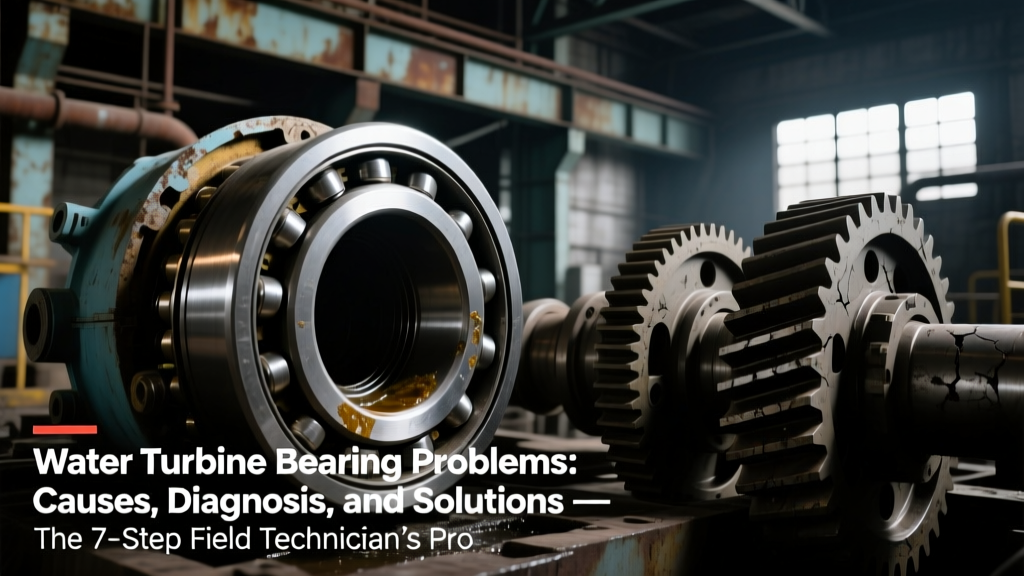 Water Turbine Bearing Problems: Causes, Diagnosis, and Solutions — The 7-Step Field Technician’s Protocol That Cut Unplanned Downtime by 68% at the 120-MW Cataract Falls Hydro Plant (No Guesswork, No OEM Lock-In)