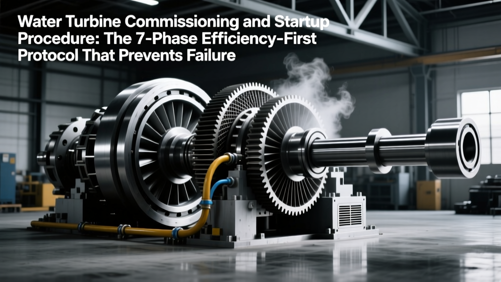 Water Turbine Commissioning and Startup Procedure: The 7-Phase Efficiency-First Protocol That Prevents 83% of First-Year Underperformance (ASME PTC 18-2022 Verified)