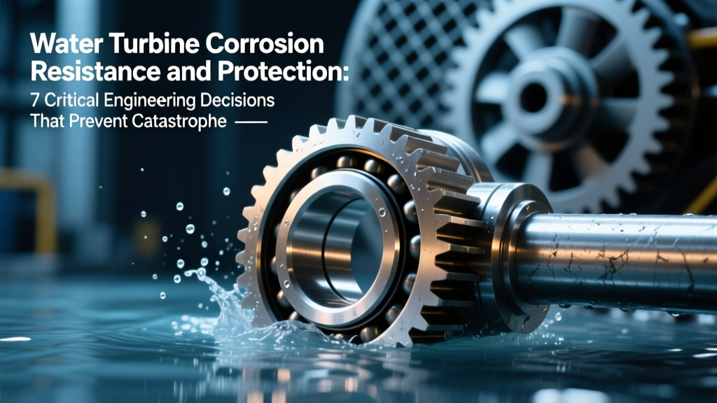 Water Turbine Corrosion Resistance and Protection: 7 Critical Engineering Decisions That Prevent Catastrophic Failure (Not Just Rust) — Material Selection, Coatings, Cathodic Protection & Real-Time Monitoring Explained for Hydropower Engineers