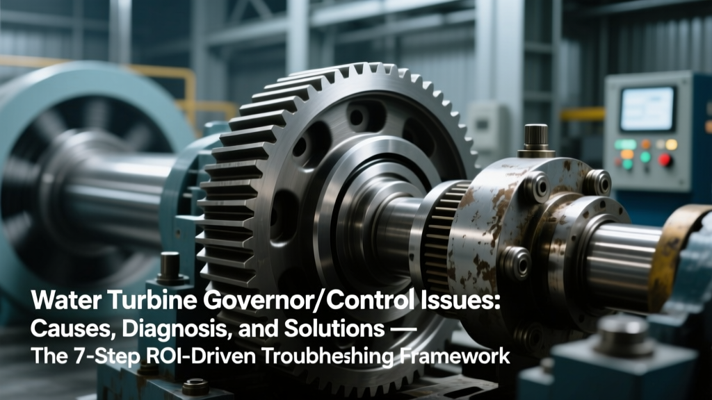 Water Turbine Governor/Control Issues: Causes, Diagnosis, and Solutions — The 7-Step ROI-Driven Troubleshooting Framework That Cuts Downtime Costs by 42% (Real Hydro Plant Data)