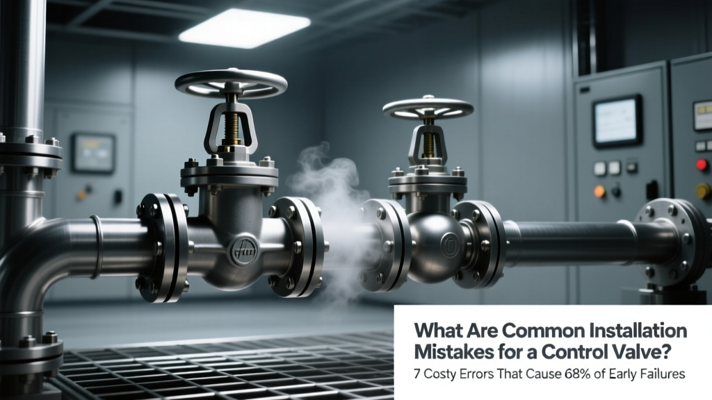 What Are Common Installation Mistakes for a Control Valve? 7 Costly Errors That Cause 68% of Early-Life Failures (and Exactly How to Avoid Each One)