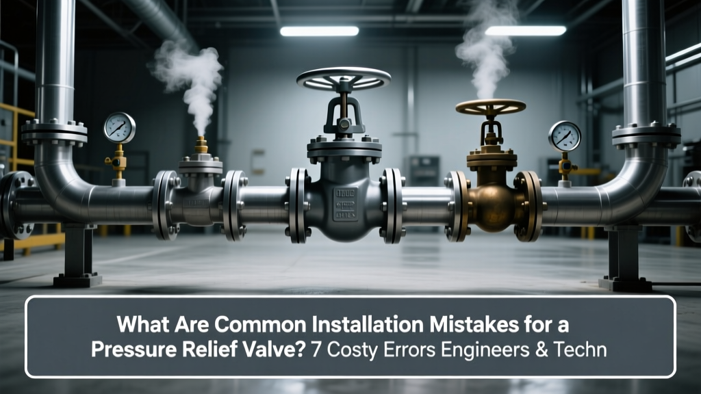 What Are Common Installation Mistakes for a Pressure Relief Valve? 7 Costly Errors Engineers & Technicians Overlook (and How Each One Triggers Failure Within 90 Days)