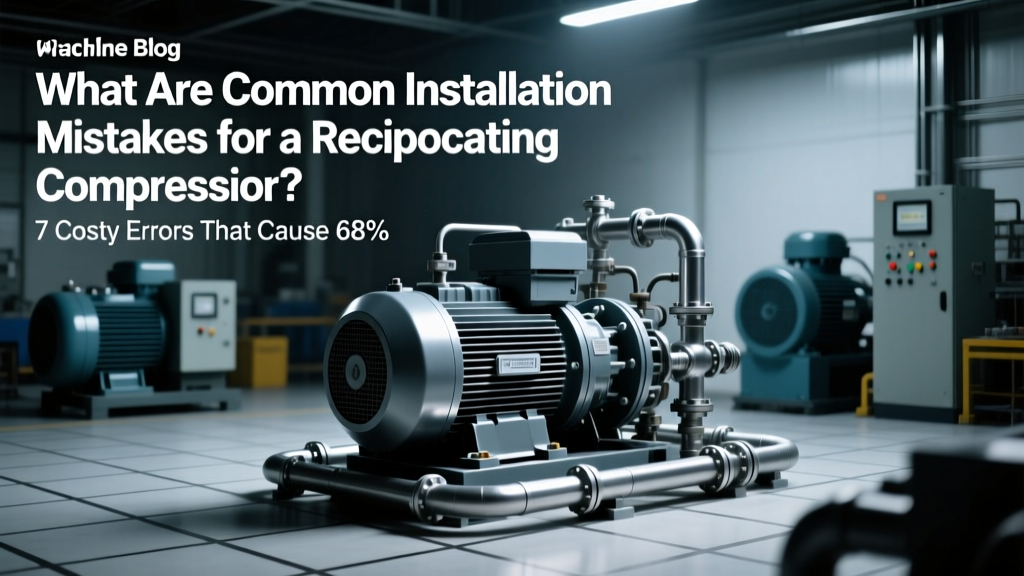 What Are Common Installation Mistakes for a Reciprocating Compressor? 7 Costly Errors That Cause 68% of Early Failures (and Exactly How to Avoid Each One)