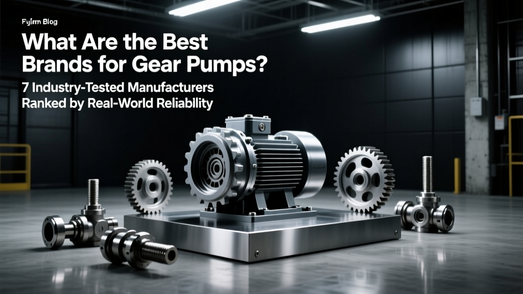 What Are the Best Brands for Gear Pump? 7 Industry-Tested Manufacturers Ranked by Real-World Reliability, Global Service Footprint, and Application-Specific Engineering—Not Just Marketing Claims
