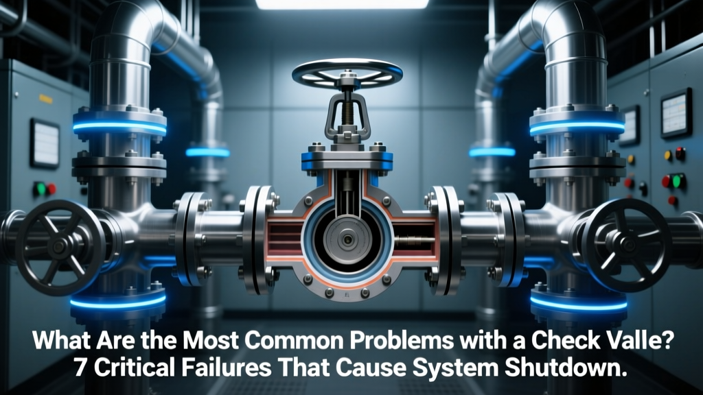 What Are the Most Common Problems with a Check Valve? 7 Critical Failures That Cause System Shutdowns, Safety Violations, and Unplanned Downtime — With Real-World Fixes Backed by API RP 580 & ASME B16.34