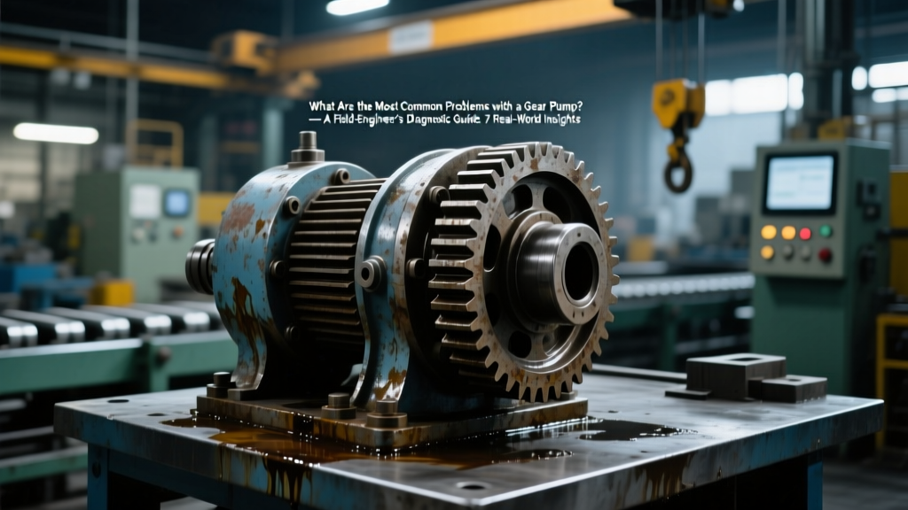 What Are the Most Common Problems with a Gear Pump? — A Field-Engineer’s Diagnostic Guide: 7 Real-World Failures, Their Hidden Root Causes (Not Just Symptoms), and Proven Fixes Backed by API RP 14C & ISO 5199 Data