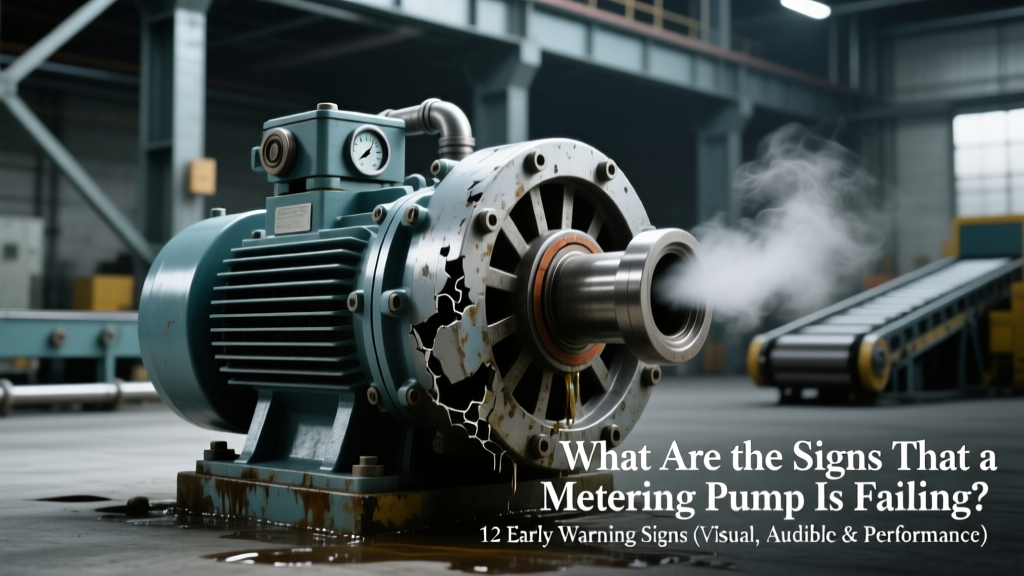 What Are the Signs That a Metering Pump Is Failing? 12 Early Warning Signs (Visual, Audible & Performance-Based) That Save You $17,800+ in Downtime, Chemical Waste & Emergency Repairs