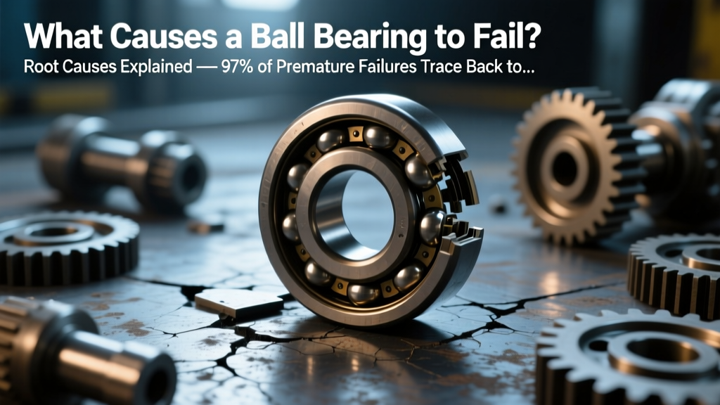 What Causes a Ball Bearing to Fail? Root Causes Explained — 97% of Premature Failures Trace Back to Just 4 Avoidable Mistakes (Not Material Defects)