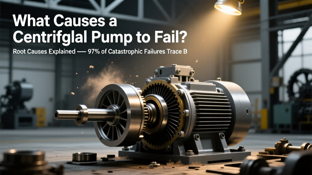 What Causes a Centrifugal Pump to Fail? Root Causes Explained — 97% of Catastrophic Failures Trace Back to Just 4 Preventable Categories (Not What You Think)