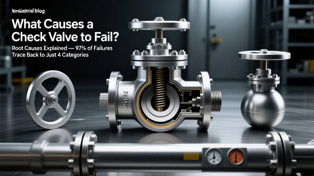 What Causes a Check Valve to Fail? Root Causes Explained — 97% of Failures Trace Back to Just 4 Categories (Backflow, Slam, Corrosion & Misapplication), Not 'Bad Luck' or 'Cheap Parts'