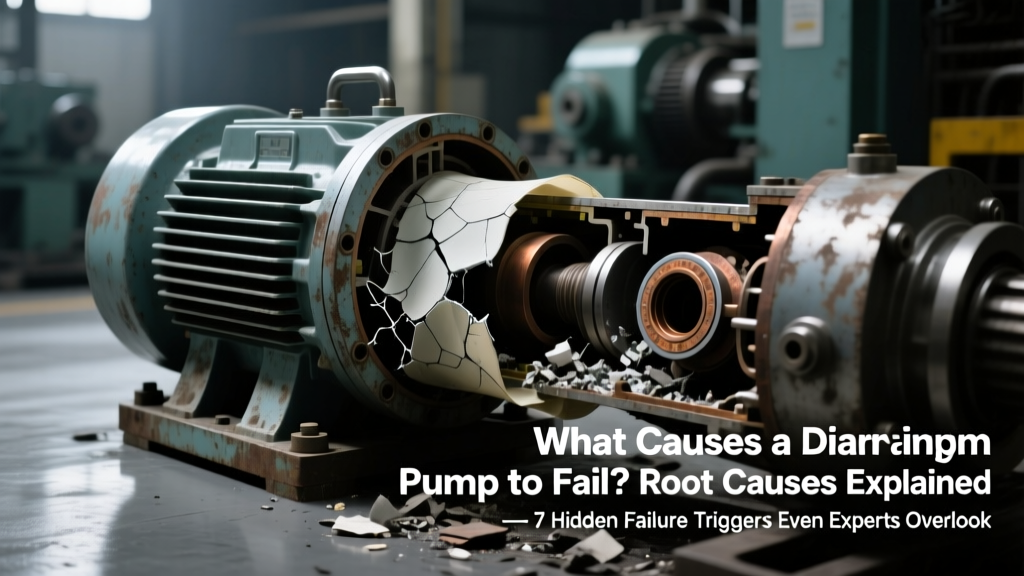 What Causes a Diaphragm Pump to Fail? Root Causes Explained — 7 Hidden Failure Triggers Even Experienced Operators Miss (And How to Stop Them Before They Cost You $12,800 in Downtime)
