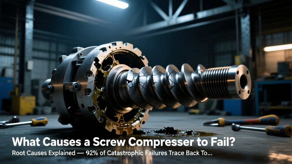 What Causes a Screw Compressor to Fail? Root Causes Explained — 92% of Catastrophic Failures Trace Back to Just 4 Preventable Factors (Data-Backed Breakdown)
