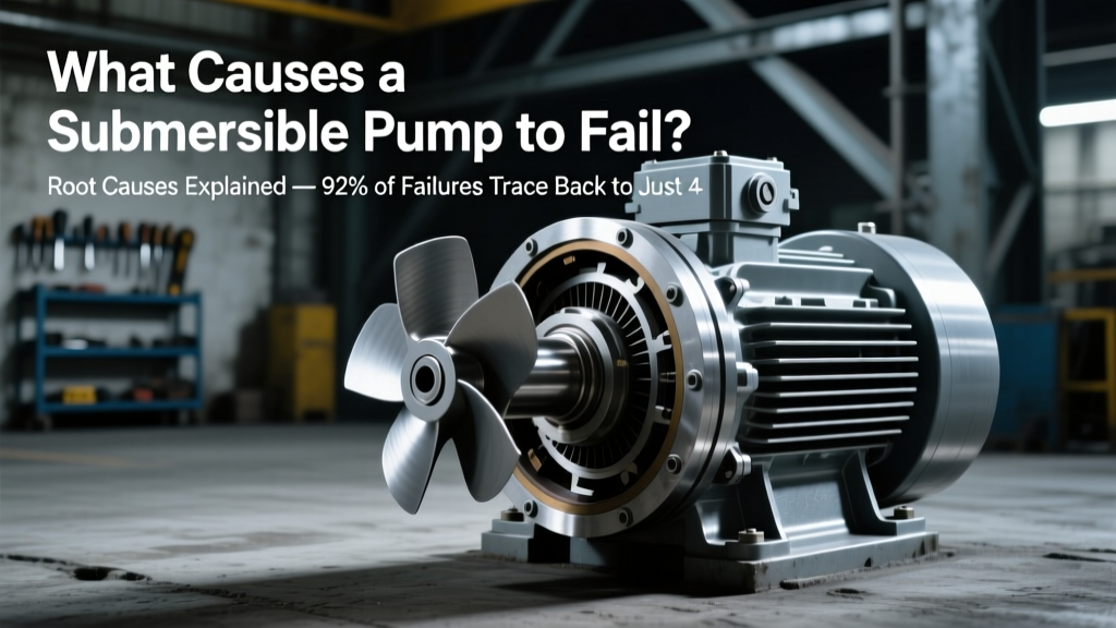 What Causes a Submersible Pump to Fail? Root Causes Explained — 92% of Failures Trace Back to Just 4 Systemic Drivers (Not 'Bad Luck' or 'Cheap Parts')