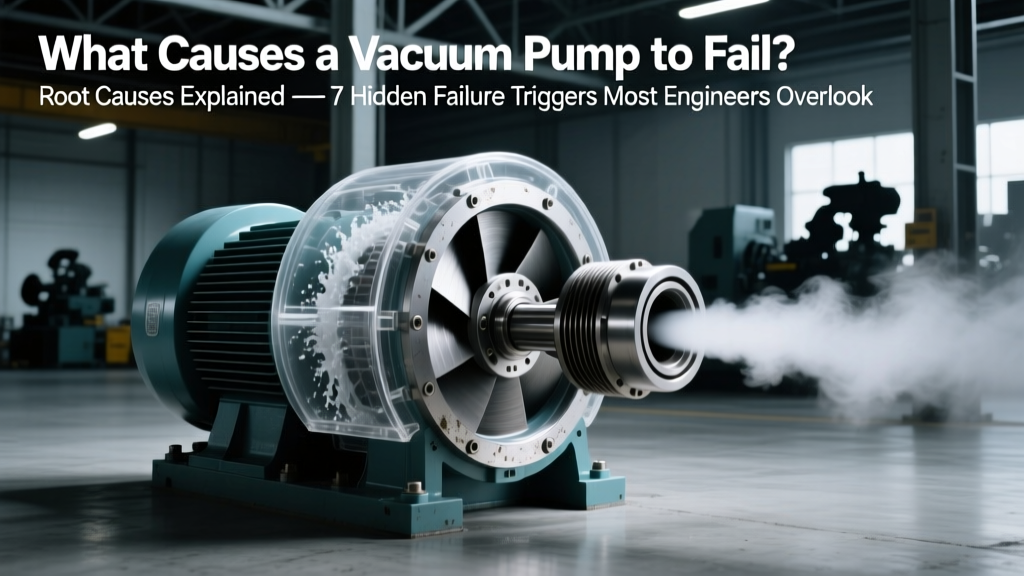 What Causes a Vacuum Pump to Fail? Root Causes Explained — 7 Hidden Failure Triggers Most Engineers Overlook (Including One That Costs $28K in Downtime Per Incident)