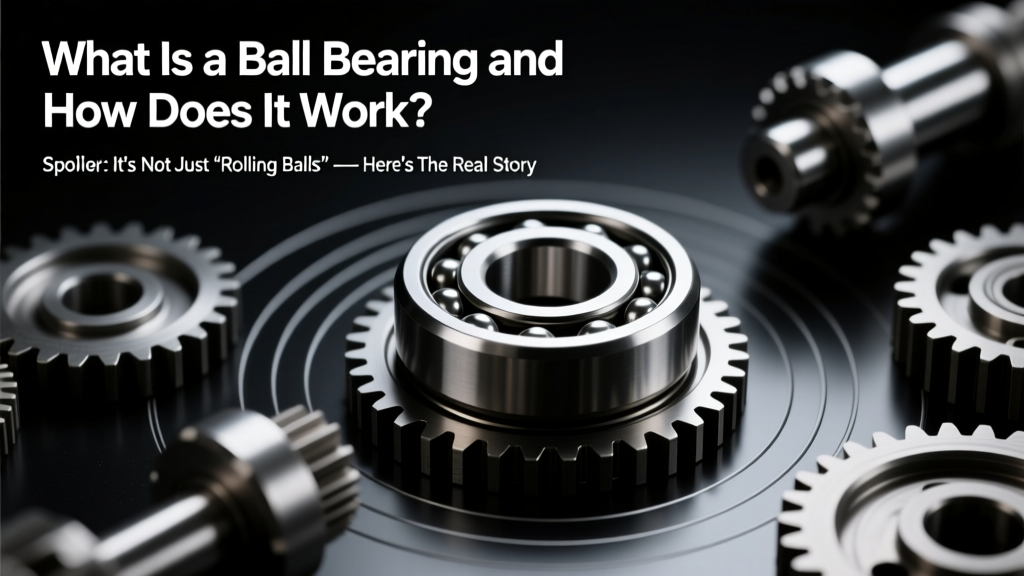 What Is a Ball Bearing and How Does It Work? (Spoiler: It’s Not Just ‘Rolling Balls’ — Here’s the Real Physics, Modern Material Breakthroughs, and Why 73% of Industrial Downtime Starts With Bearing Misapplication)