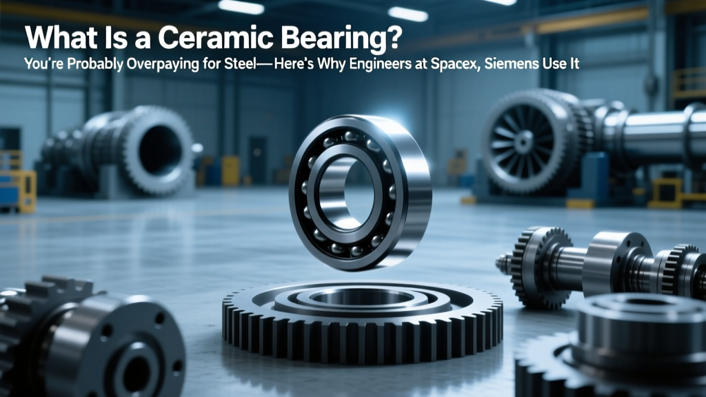 What Is a Ceramic Bearing? You’re Probably Overpaying for Steel—Here’s Why Engineers at SpaceX, Siemens, and Formula 1 Switched (and How to Know If It’s Right for *Your* Application)
