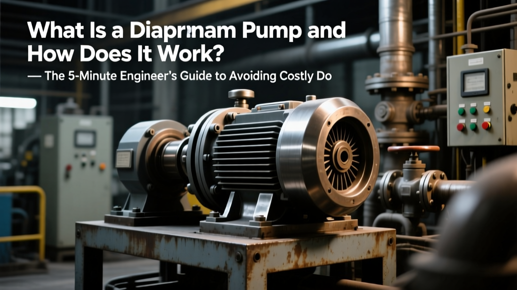 What Is a Diaphragm Pump and How Does It Work? — The 5-Minute Engineer’s Guide to Avoiding Costly Downtime, Seal Failures, and Fluid Contamination (With Real-World Fixes You Can Apply Today)
