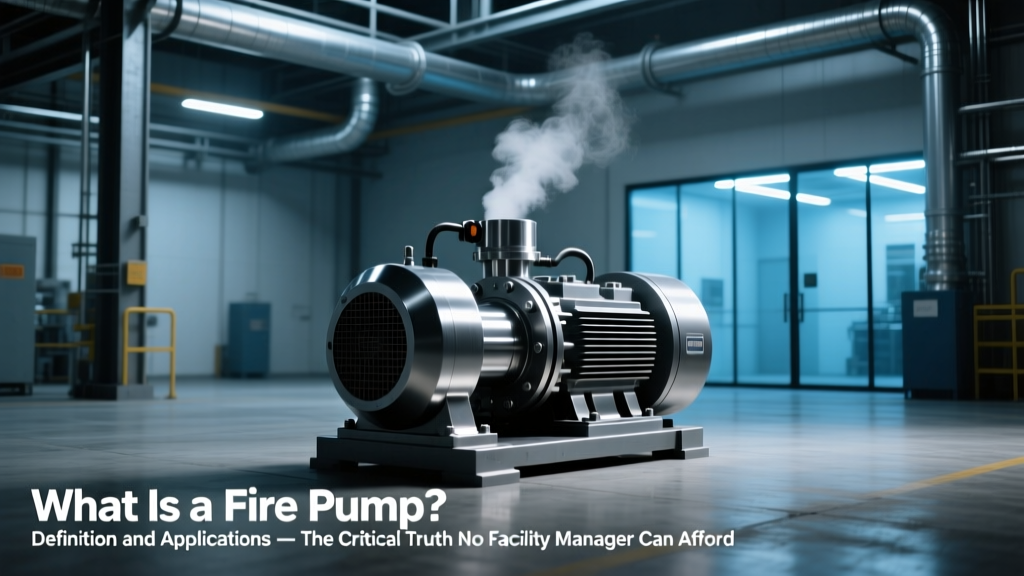 What Is a Fire Pump? Definition and Applications — The Critical Truth No Facility Manager Can Afford to Miss (Especially After That $2.3M Warehouse Fire in Ohio)