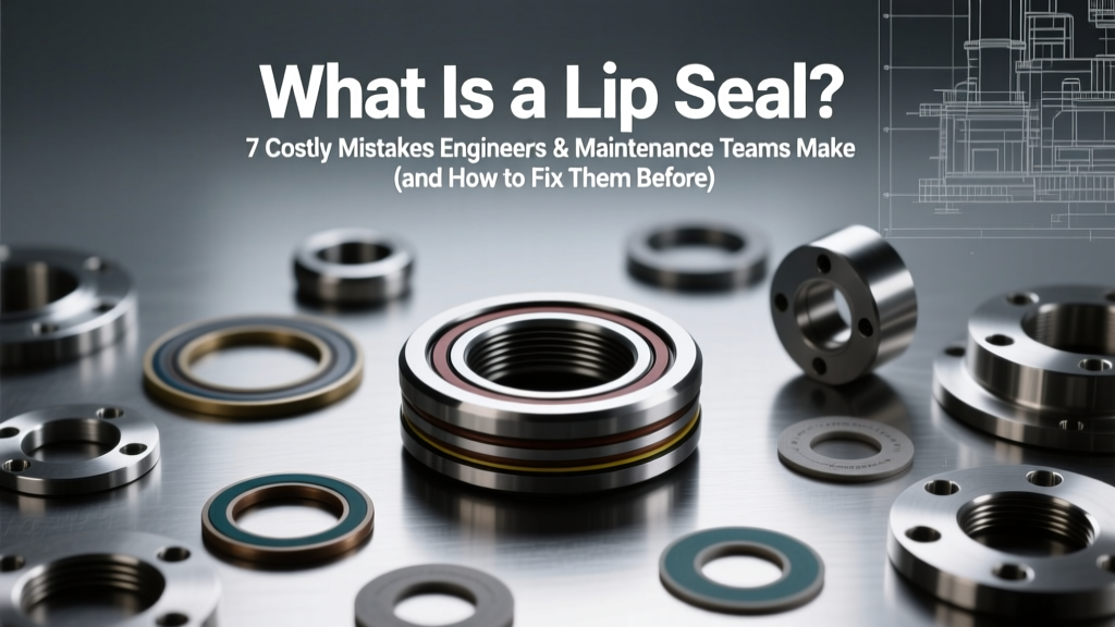 What Is a Lip Seal? 7 Costly Mistakes Engineers & Maintenance Teams Make (and How to Fix Them Before Catastrophic Leakage Occurs)