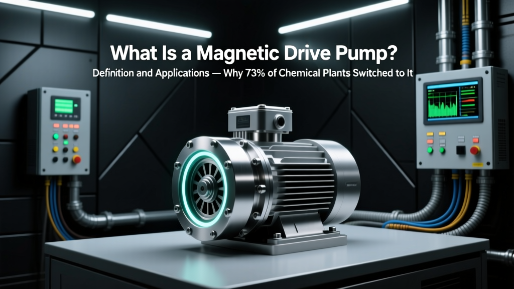 What Is a Magnetic Drive Pump? Definition and Applications — Why 73% of Chemical Plants Switched to Mag-Drive Pumps After 2021 (And Why Your Facility Might Be Next)