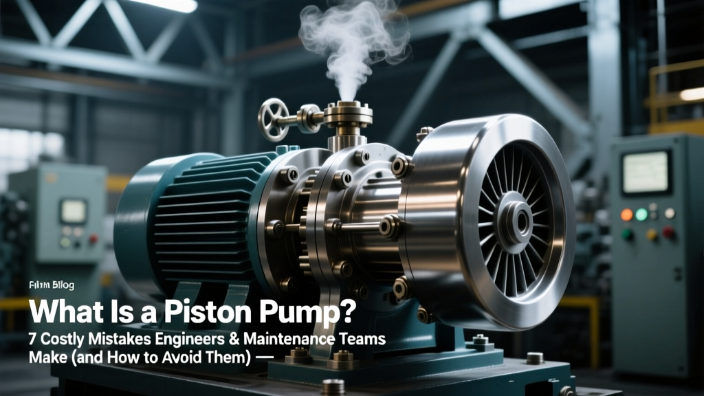 What Is a Piston Pump? 7 Costly Mistakes Engineers & Maintenance Teams Make (and How to Avoid Them Before Catastrophic Failure)