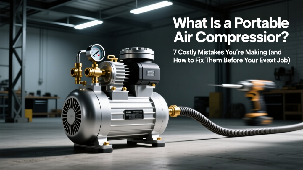 What Is a Portable Air Compressor? 7 Costly Mistakes You’re Making (and How to Fix Them Before Your Next Job Site Visit)