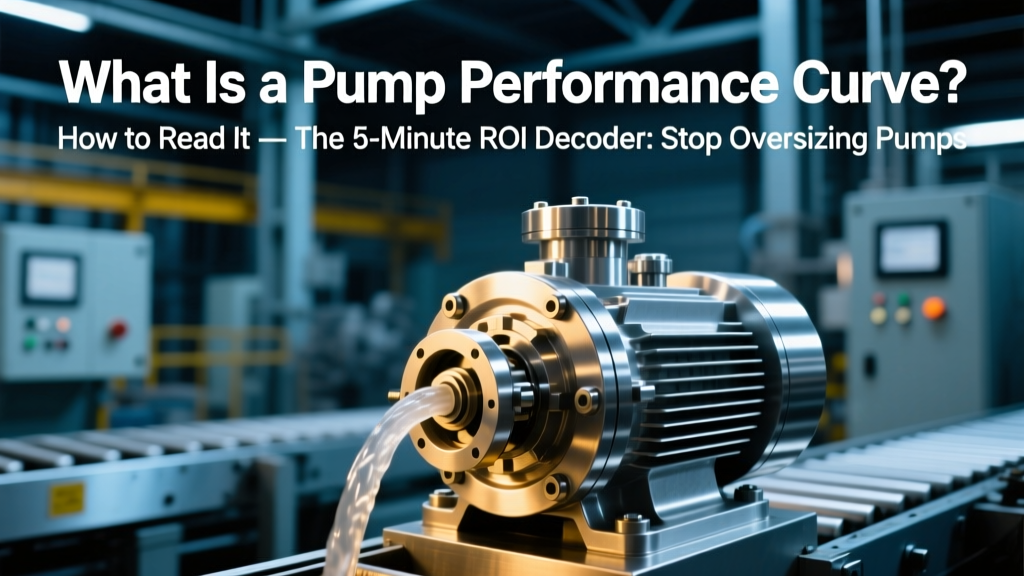 What Is a Pump Performance Curve? How to Read It — The 5-Minute ROI Decoder: Stop Oversizing Pumps (and Wasting 23–47% in Lifetime Energy Costs)