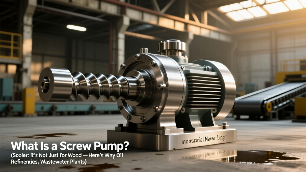 What Is a Screw Pump? (Spoiler: It’s Not Just for Wood — Here’s Why Oil Refineries, Wastewater Plants, and Even Chocolate Factories Rely on Its Silent, Pulse-Free Flow)