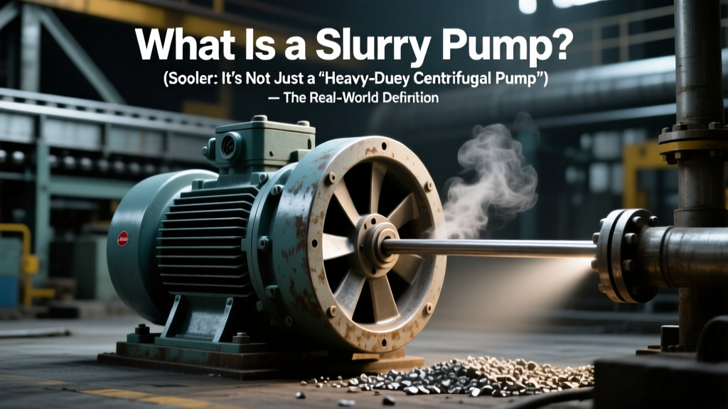 What Is a Slurry Pump? (Spoiler: It’s Not Just a ‘Heavy-Duty Centrifugal Pump’) — The Real-World Definition, How It Survives Abrasive Slurries, Key Components That Fail First, and 7 Industries That Depend on It Daily