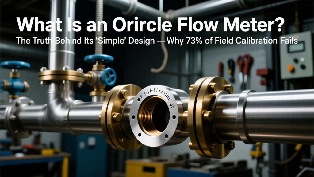 What Is an Orifice Flow Meter? The Truth Behind Its 'Simple' Design — Why 73% of Field Calibration Errors Stem From Misunderstanding Its Historical Evolution & Real-World Physics (Not Just Installation)
