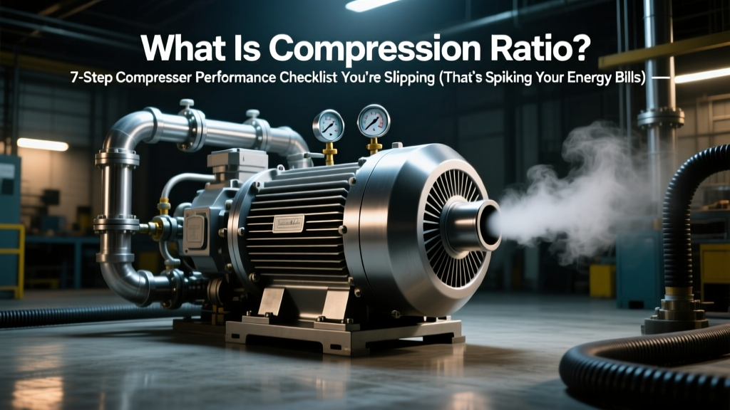 What Is Compression Ratio? 7-Step Compressor Performance Checklist You’re Skipping (That’s Spiking Your Discharge Temp & Slashing Efficiency)