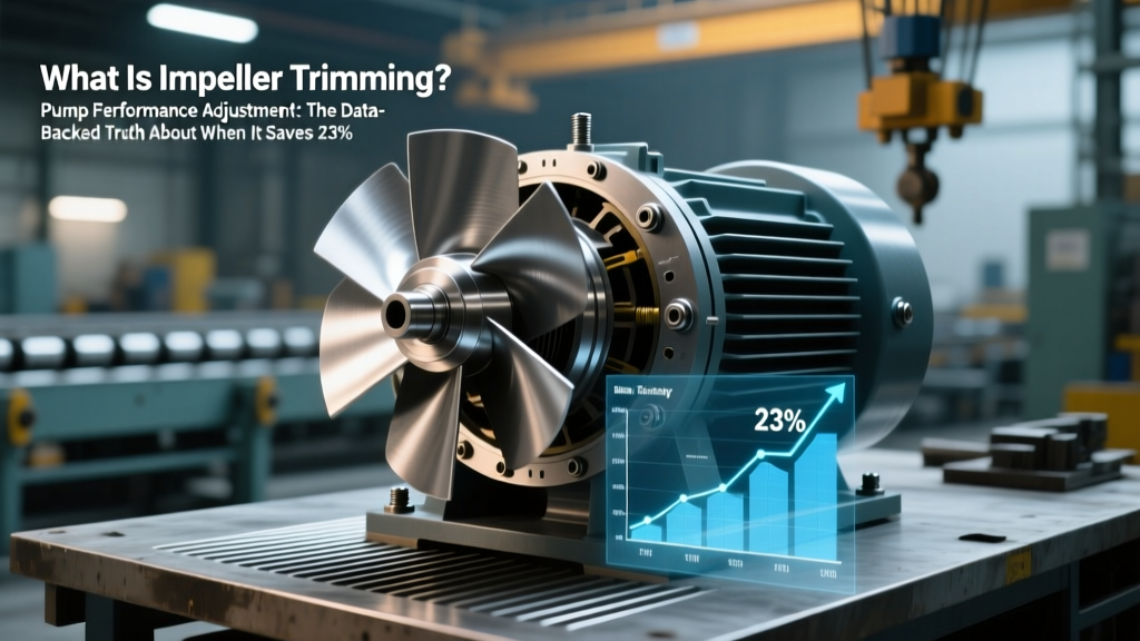 What Is Impeller Trimming? Pump Performance Adjustment: The Data-Backed Truth About When It Saves 23% Energy (and When It Cuts Efficiency by 17%) — A Field Engineer’s No-Fluff Guide