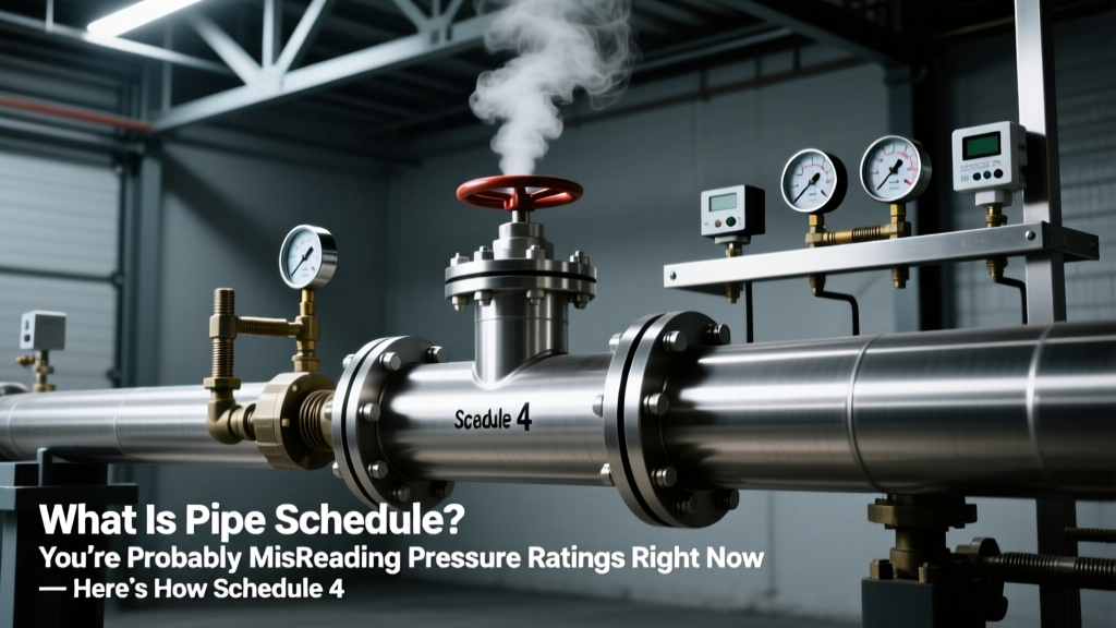 What Is Pipe Schedule? You’re Probably Misreading Pressure Ratings Right Now — Here’s How Schedule 40, 80, 160, XS & XXS Actually Relate to Wall Thickness (Not Just ‘Thicker = Safer’)