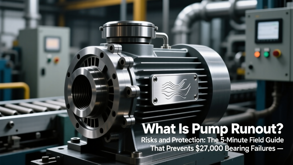 What Is Pump Runout? Risks and Protection: The 5-Minute Field Guide That Prevents $27,000 Bearing Failures (With Real Plant Data & VFD Tuning Scripts You Can Deploy Today)