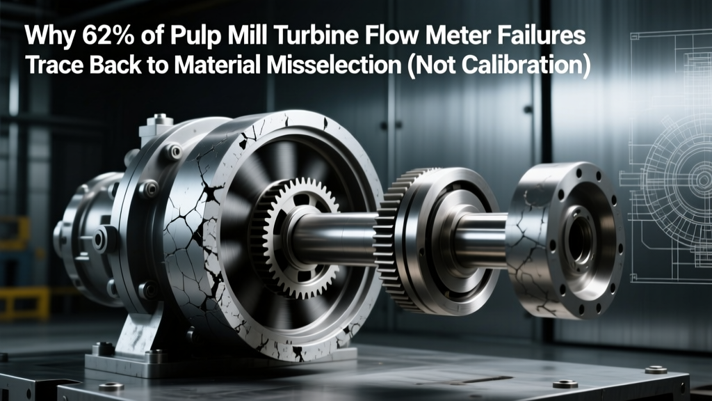 Why 62% of Pulp Mill Turbine Flow Meter Failures Trace Back to Material Misselection (Not Calibration): A Safety-First Guide to Turbine Flow Meter Applications in Pulp & Paper with ASME B31.4, TAPPI TIP 0404-09, and OSHA 1910.119 Compliance Built In