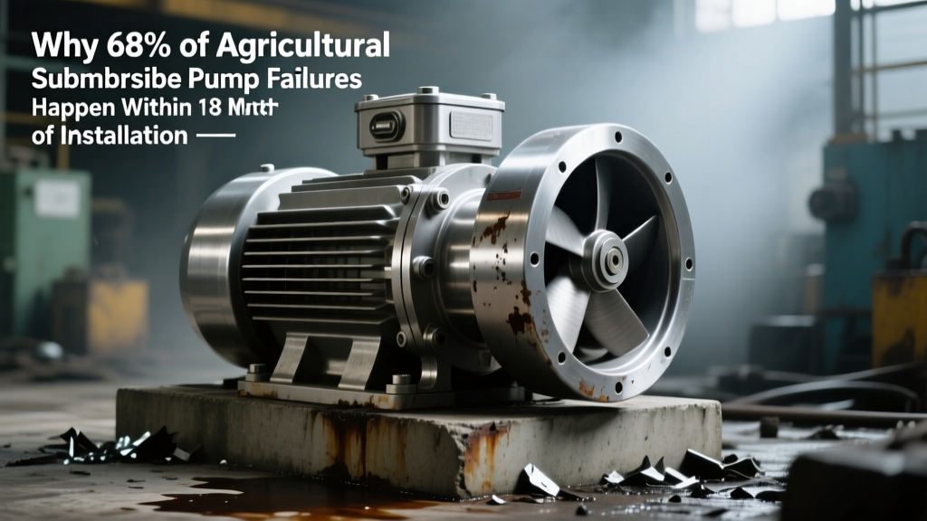 Why 68% of Agricultural Submersible Pump Failures Happen Within 18 Months of Installation (And How Proper Commissioning Fixes It — A Field Engineer’s Real-World Guide to Submersible Pump Applications in Agriculture & Irrigation)