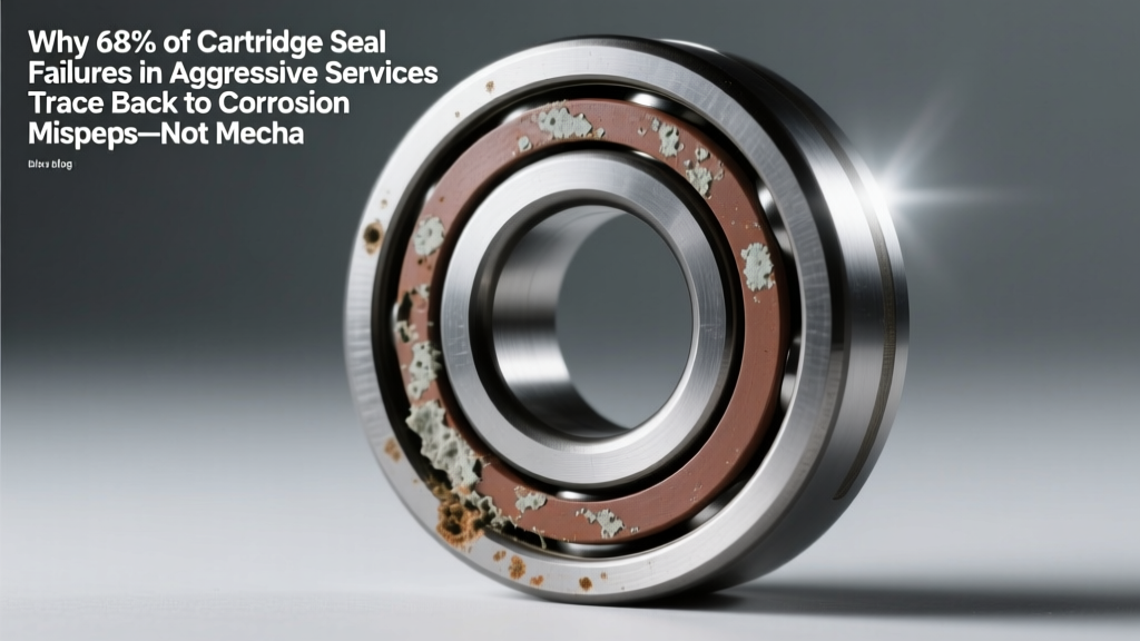 Why 68% of Cartridge Seal Failures in Aggressive Services Trace Back to Corrosion Missteps—Not Mechanical Wear: A Field-Validated Guide to Material Selection, Coatings, Cathodic Strategies, and Real-Time Monitoring You Can’t Afford to Skip