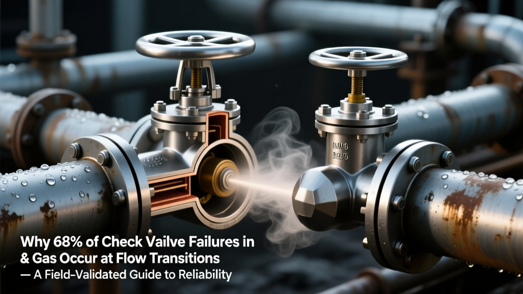 Why 68% of Check Valve Failures in Oil & Gas Occur at Flow Transitions — A Field-Validated Guide to Selecting, Specifying, and Maintaining Check Valves Across Upstream, Midstream, and Downstream Operations