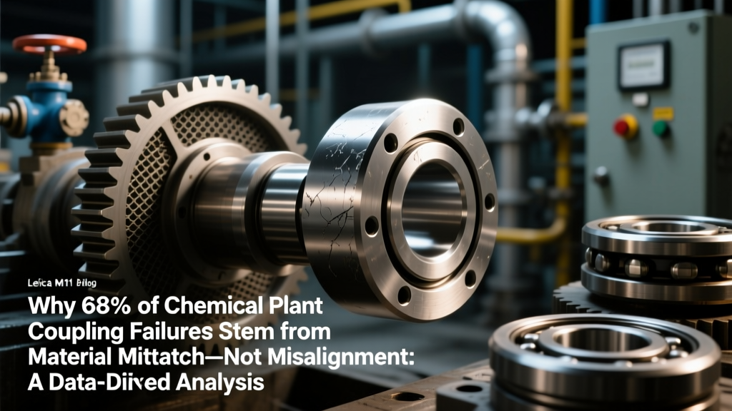 Why 68% of Chemical Plant Coupling Failures Stem from Material Mismatch—Not Misalignment: A Data-Driven Guide to Flexible Coupling Applications in Chemical Processing with API-Compliant Selection Criteria, Corrosion-Resistant Material Specs, and Real-World Petrochemical Drive Train Validation