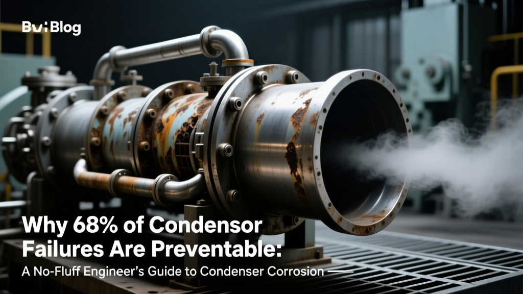 Why 68% of Condenser Failures Are Preventable: A No-Fluff Engineer’s Guide to Condenser Corrosion Resistance and Protection—Material Selection, Coatings, Cathodic Protection & Real-Time Monitoring That Actually Deliver ROI