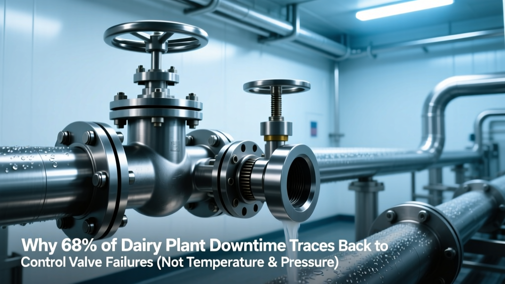 Why 68% of Dairy Plant Downtime Traces Back to Control Valve Failures (Not Temperature or Pressure Sensors): A Data-Driven Guide to Control Valve Applications in Dairy Processing for Milk, Cheese, Yogurt & Butter Production