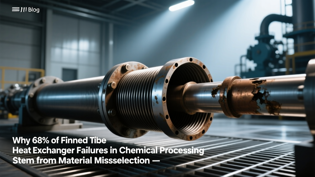 Why 68% of Finned Tube Heat Exchanger Failures in Chemical Processing Stem from Material Misselection—Not Design: A Field-Validated Guide to Correct Application, ASME BPVC-Compliant Sizing, and Real-World Performance Benchmarks