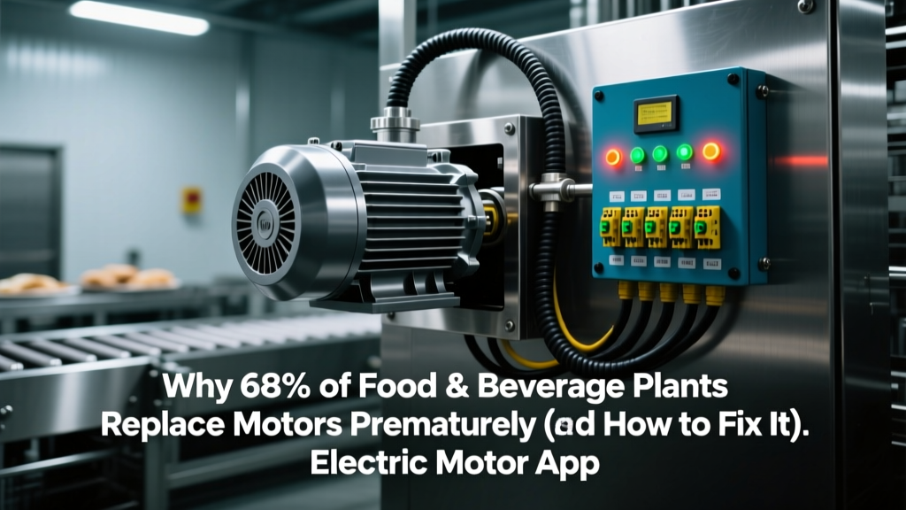 Why 68% of Food & Beverage Plants Replace Motors Prematurely (and How to Fix It): Electric Motor Applications in Food & Beverage — Material Specs, Hygienic Selection Criteria, and FDA-Compliant Best Practices You’re Overlooking