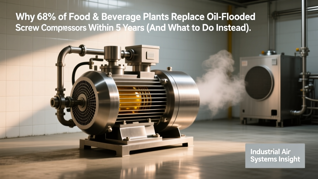 Why 68% of Food & Beverage Plants Replace Oil-Flooded Screw Compressors Within 5 Years (And What to Install Instead): A Process-Engineer’s Field Guide to Reliable, ISO 8573-1 Class 0 Air for Pasteurization, CIP, Filling, and Packaging Lines