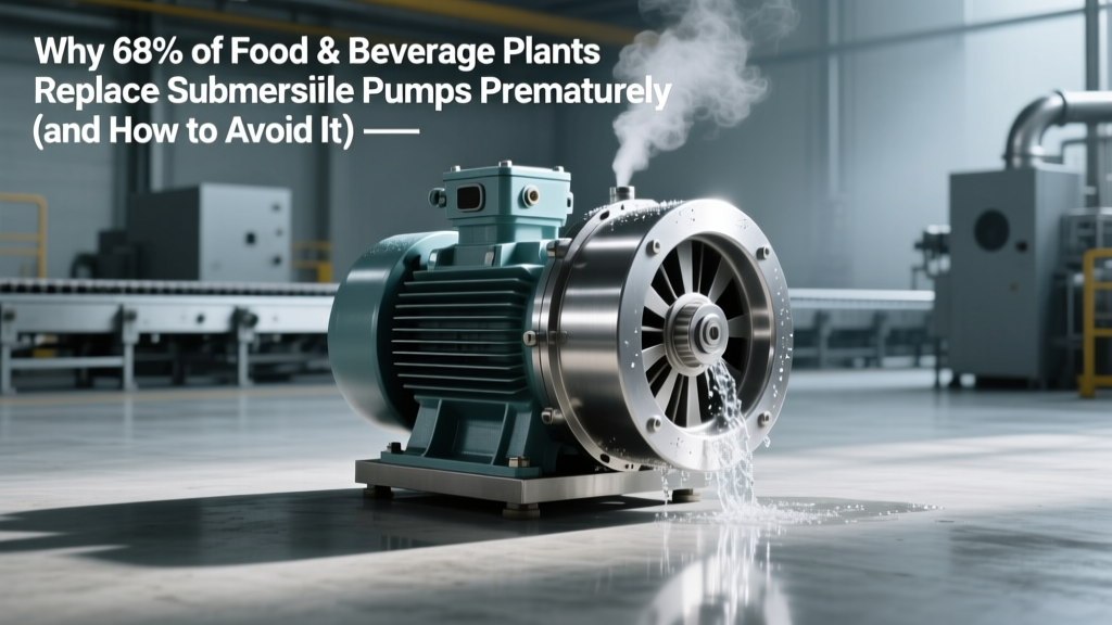 Why 68% of Food & Beverage Plants Replace Submersible Pumps Prematurely (and How to Avoid It): A Field-Engineer’s Guide to Submersible Pump Applications in Food & Beverage with Material Specs, NPSH Calculations, and FDA-Compliant Installation Protocols