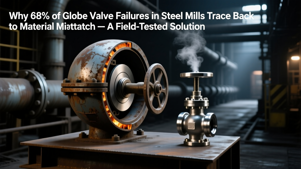 Why 68% of Globe Valve Failures in Steel Mills Trace Back to Material Mismatch — A Field-Tested Selection Framework for High-Temp Slag, Scale-Laden Water, and Acid Pickling Loops (Not Just Generic Specs)
