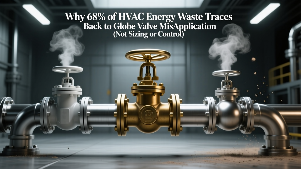 Why 68% of HVAC Energy Waste Traces Back to Globe Valve Misapplication (Not Sizing or Control)—A Sustainability-Focused Guide to Globe Valve Applications in HVAC & Building Services That Cuts Pumping Energy by 22–37% While Meeting ASHRAE 90.1-2022 Compliance