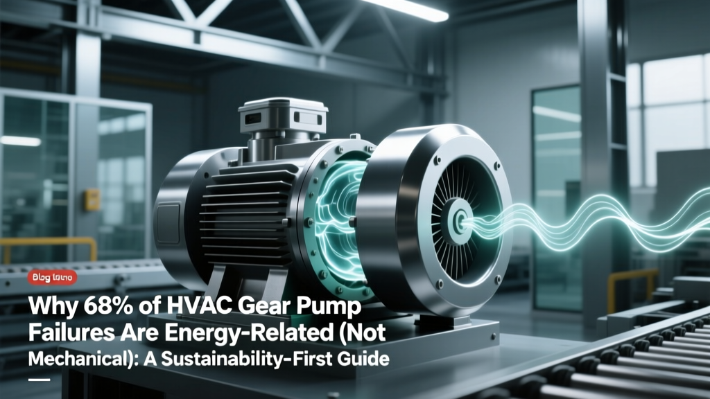 Why 68% of HVAC Gear Pump Failures Are Energy-Related (Not Mechanical): A Sustainability-First Guide to Gear Pump Applications in HVAC & Building Services — Selection Criteria, Material Specs, NPSH Realities, and Efficiency-Optimized Best Practices for Net-Zero-Ready Buildings